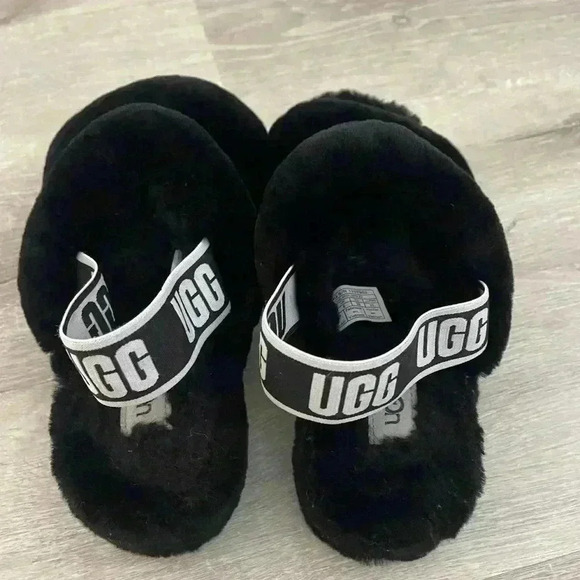 UGG Oh Yeah Slide in Fluff Sandal 8 - Picture 4 of 11